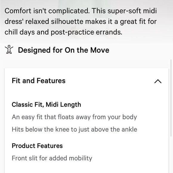 Lululemon Ease of it All V-neck dress - Picture 3 of 10
